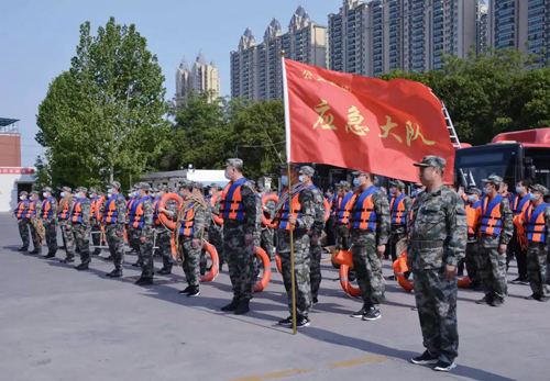 集團開展應(yīng)急演練備戰(zhàn)汛期